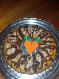 Una foto de Carrot cake - Torta de zanahoria.🥕🍰