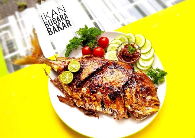 Ikan Bubara Bakar