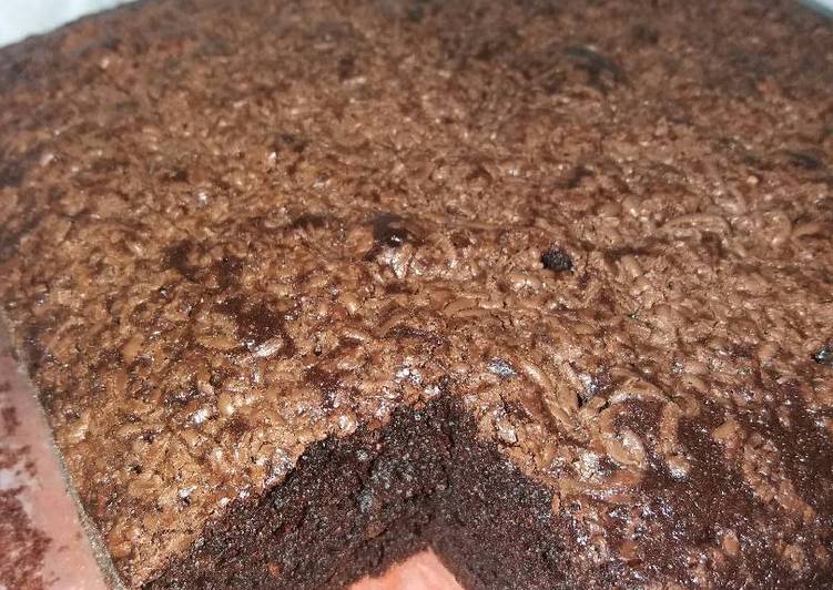 Resep Brownies panggang nyoklat lembut oleh Rina amylee - Cookpad