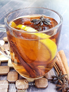 Foto resep (2.50) Lemon & Spices Hot Tea