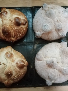 Una foto de Pan de muerto