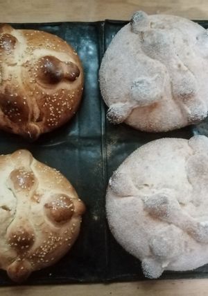 Una foto de Pan de muerto