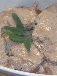 Una foto de Filetes de pavo con salsa de cítricos
