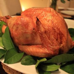 A picture of Dry Brined Turkey - you'll be giving thanks for this recipe for years to come :D.