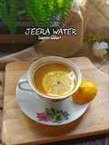 (18/8) Jeera water