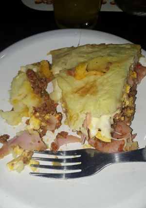 Una foto de Pastel de papas