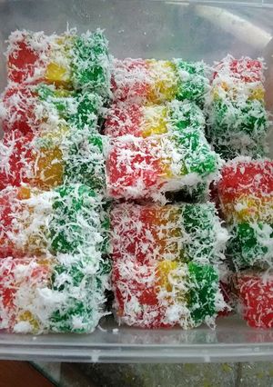 Foto resep Singkong pelangi