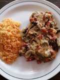 Pechuga con champiñones