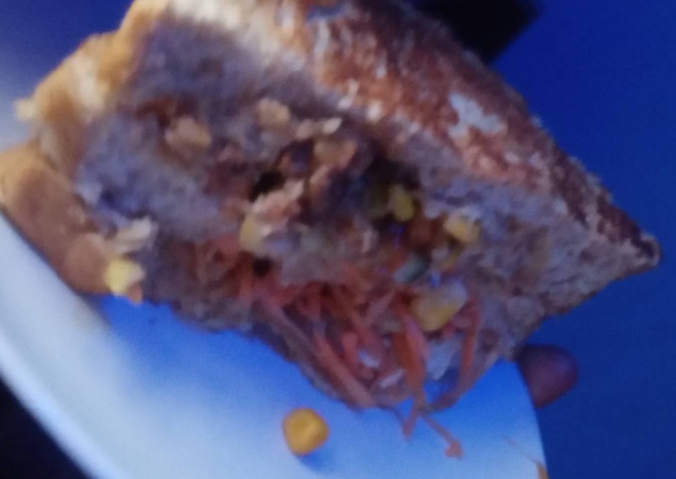 Chicken and Sardine Club Sandwish