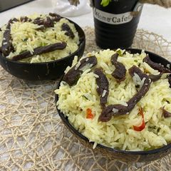 Coconut rice A picture of Coconut rice.