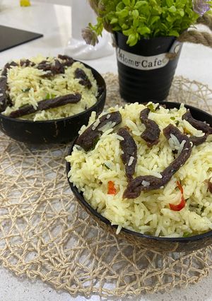 A picture of Coconut rice.
