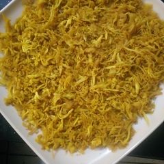 A picture of Danbun kaza(minced chicken breast).