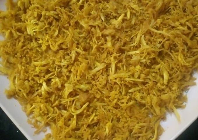 Steps to Prepare Award-winning Danbun kaza(minced chicken breast)