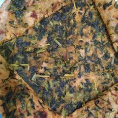 A picture of Methi Stuffparatha.