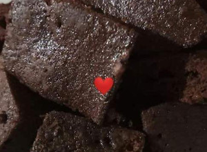 Una foto de Brownies en microondas