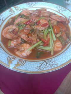 Foto resep Udang Saus Mentega Kuah Pedas