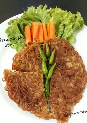 Foto resep Pizza Mie ala Santri