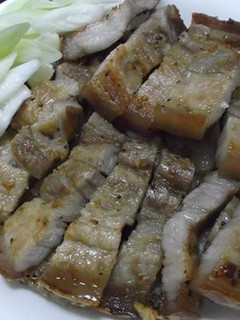 氣炸鍋料理~快速鹹豬肉 的食譜成品照片