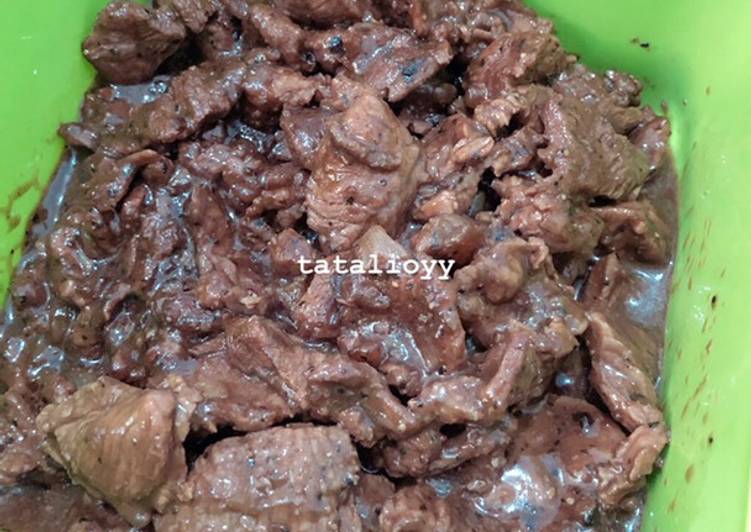 Resep Sapi Lada Hitam Saori Anti Gagal