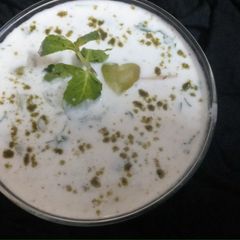 A picture of Grapes Raita.