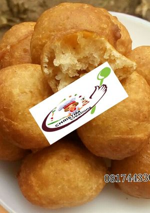 A picture of Yummy puff puff.