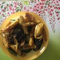 A picture of Bharwa baingan aalo pyaaz.