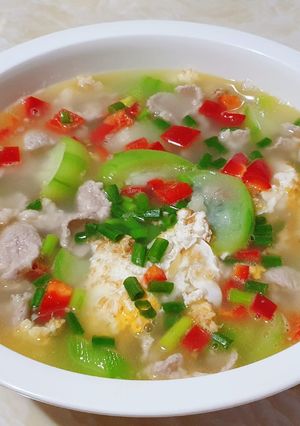 三鮮絲瓜湯 ⭐ 家常料理 的食譜成品照片