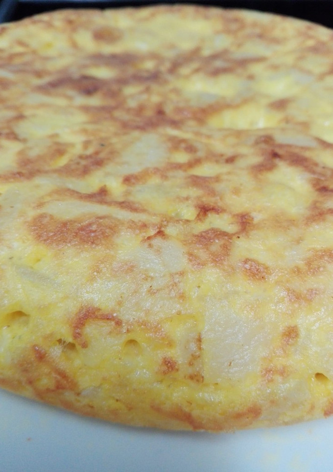 Una foto de Tortilla de bacalao