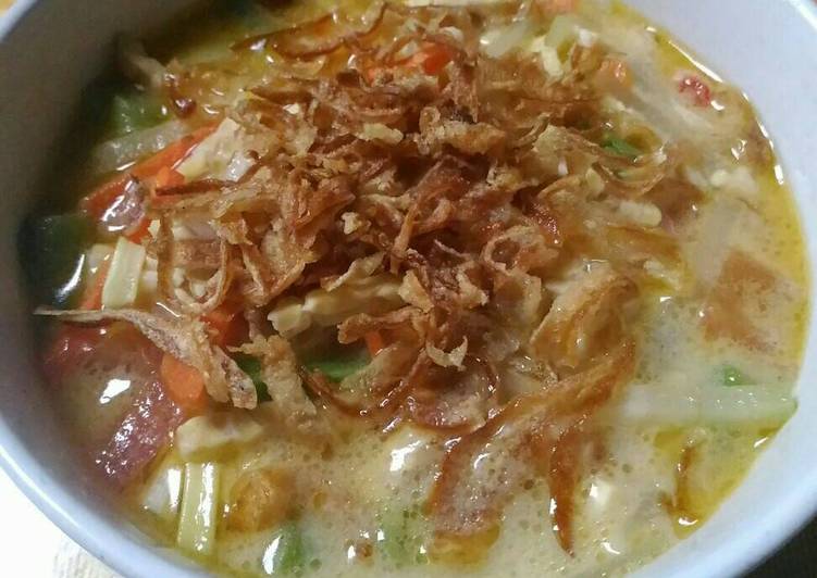 Bumbu Membuat Santan Tempe Labu Siam Anti Gagal