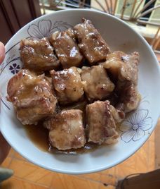 sườn xào chua ngọt miền bắc