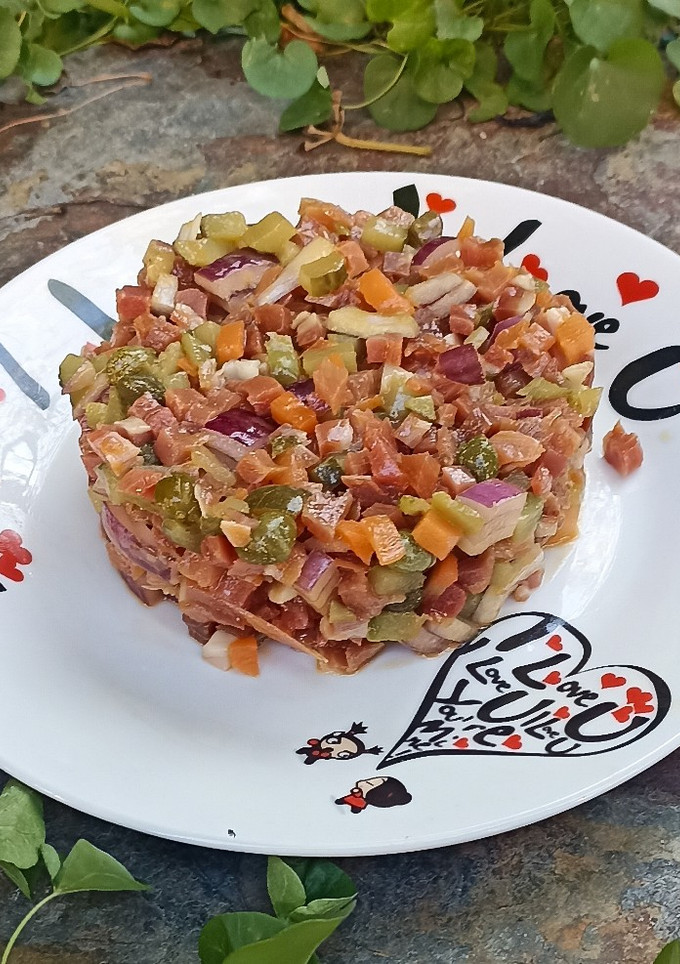 Una foto de Tartar de jamón