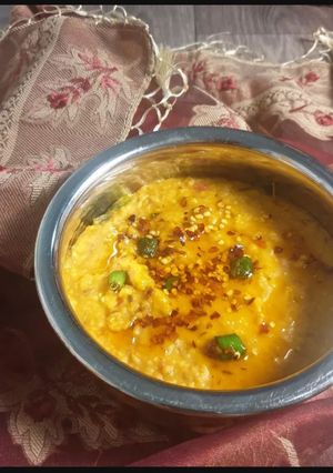 صورة لوصفة عدس احمر بالزنجبيل