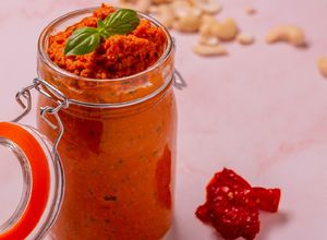 Una foto de Pesto rosso