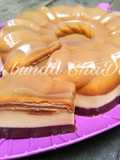 Puding lapis biskuit marie regal