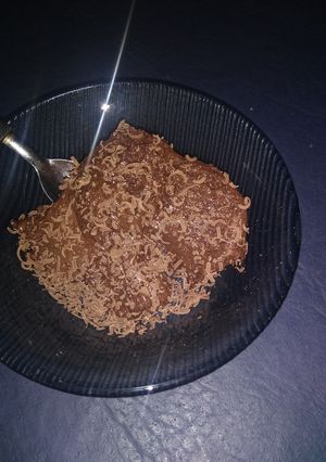Una foto de Mousse de chocolate sin crema