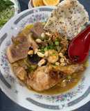 Mì Quảng gà, heo