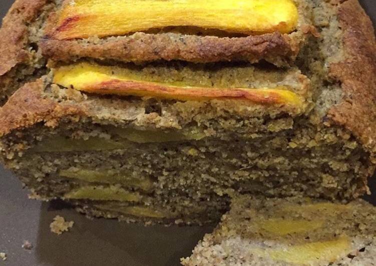 Bizcocho glutenfree de naranja y caqui