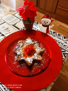 Una foto de Torrijas Navideñas de Pandoro