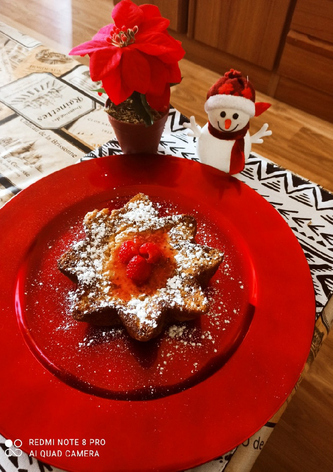 Una foto de Torrijas Navideñas de Pandoro