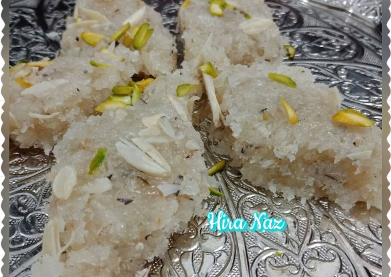 Coconut halwa