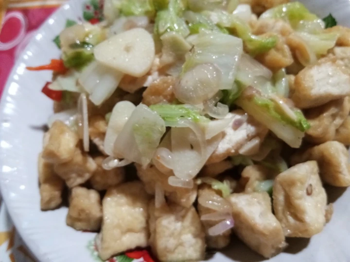 Langkah Gampang Membikin Resep Oseng Tahu Sawi Putih yang Lezat Sekali Anti Ribet, Menggugah Selera