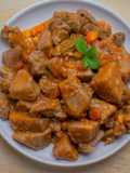 STEWED NDUMA (Arrowroots)