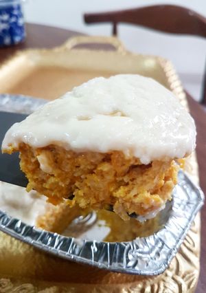 Foto resep Cheese Kaboocha Steam Cake