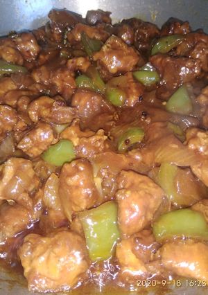 চিলি চিকেন (chilli chicken recipe in Bengali) রেসিপির প্রধান ছবি