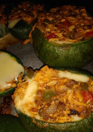 Una foto de Zapallitos rellenos