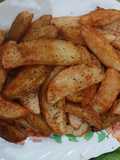 Seasoned Crispy Potato Wedges