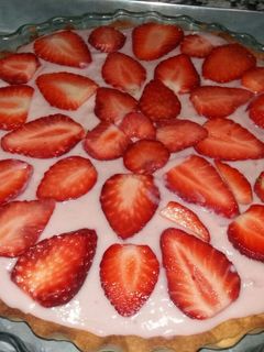 صورة لوصفة تارت بالفراولة 🍓🍓