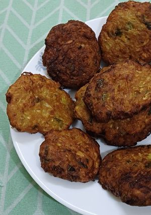 A picture of Bottle gourd pakore.