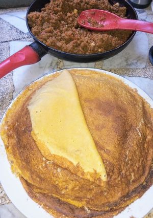 Una foto de Volví se llama esta receta 😸 canelones con frilloas de zanahoria 🥕🥕🥕🥕