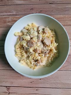 Foto resep Fusilli Carbonara